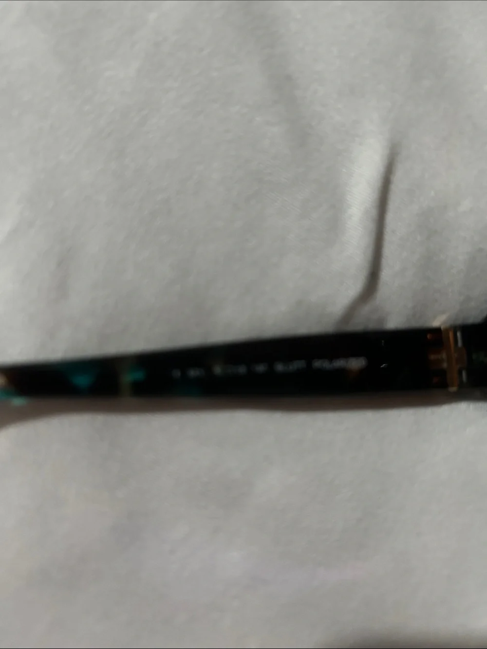 Kirkland Signature Tortoiseshell Sunglasses with Teal Highlights